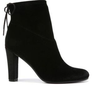 Libby Edelman Justine Velvet Boots worn once